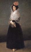 Francisco Goya Marquise of la Solana oil painting on canvas